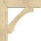 Ekena Millwork Imperial Block Rough Sawn Bracket w/ Offset Brace, Douglas Fir, 8"W x 34"D x 34"H BKT0806X34X34IMP05RDF - alternate 4